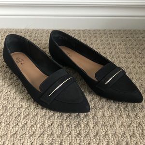 Call It Spring Vegan Flats Pointy Toe - Like New